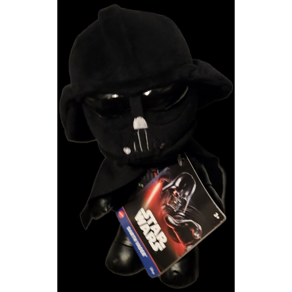 Disney Star Wars Mattel Darth Vader Plush Stuffed Character Toy Figure NwT